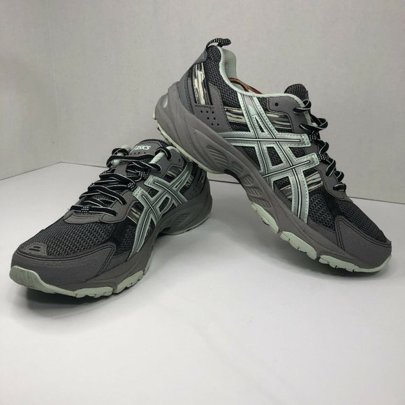 ASICS Womens Gel Venture 5 Running Shoes Mint Gray T5N8Q Lace Up Size 9 - Picture 2 of 7